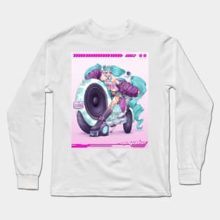 CYBER ☆ GAL 0013!! PINK see. Long Sleeve T-Shirt